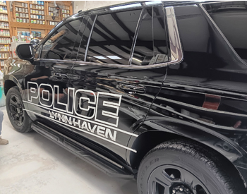 Vehicle-Lettering Image Letters and logos on Vehicles